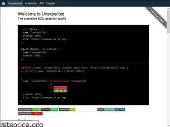 unexpected.js.org