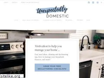 unexpectedlydomestic.com