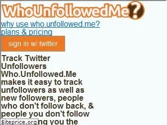 unfollowed.me