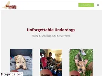 unforgettableunderdogs.org