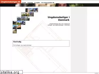 ungdomsboliger.dk