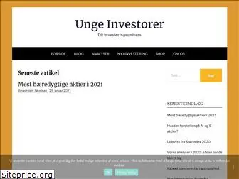 ungeinvestorer.dk