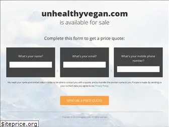 unhealthyvegan.com