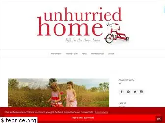 unhurriedhome.com