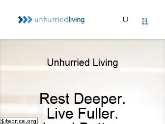 unhurriedliving.com