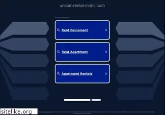 unicar-rental-mobil.com