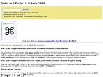 unicode-suche.de