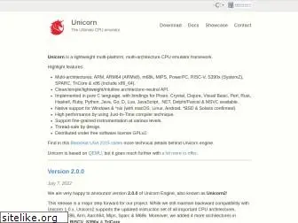 unicorn-engine.org