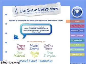 unicramnotes.com