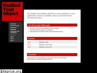 unifiedfontobject.org