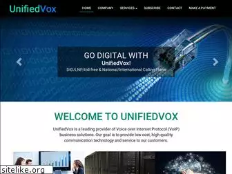 unifiedvox.com