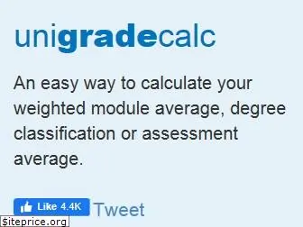 unigradecalc.com