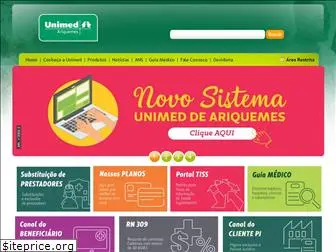 unimedariquemes.com.br