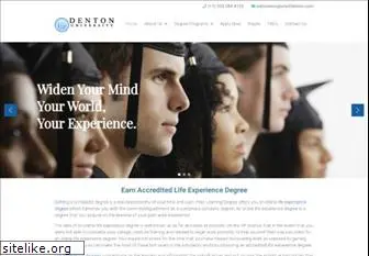 uniofdenton.com