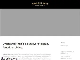 unionandfinch.com