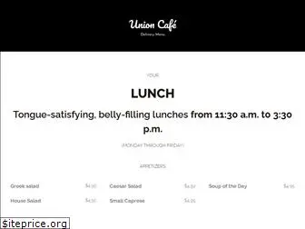 unioncafe.menu