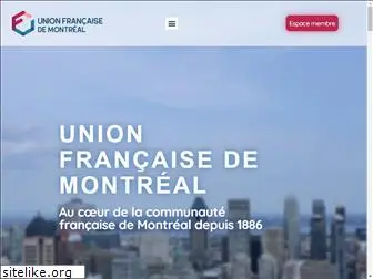 unionfrancaisedemontreal.org