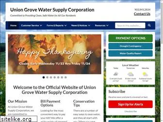 uniongrovewater.com