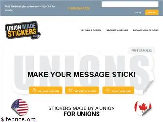 unionmadestickers.com