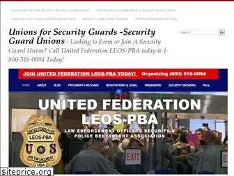 unionsforsecurityguards.com