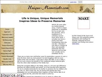 unique-memorials.com