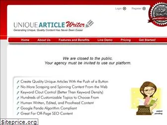 uniquearticlewriter.com