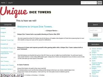 uniquedicetowers.com