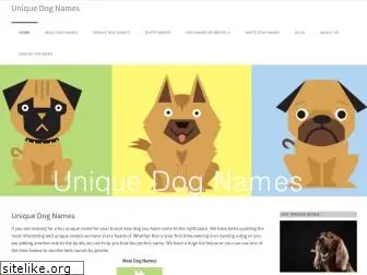 uniquedognames.net