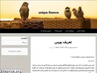 uniquefinance1.blogfa.com