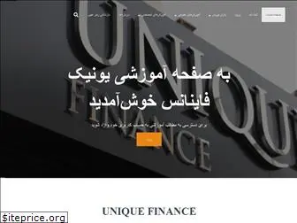 uniquefinancetraining.com