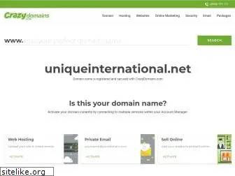 uniqueinternational.net