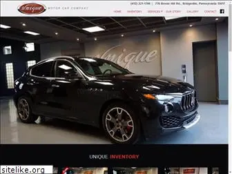 uniquemotorcarsonline.com