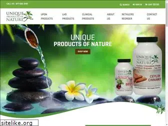 uniqueproductsofnatureusa.com