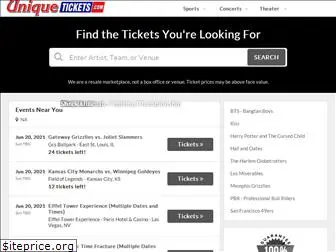 uniquetickets.com