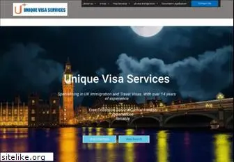 uniquevisaservices.co.uk