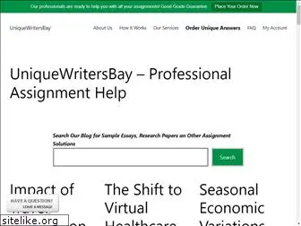 uniquewritersbay.com