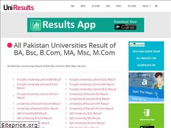 uniresults.pk