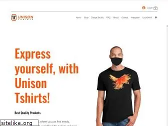 unisontshirts.com