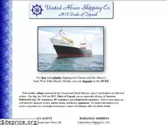 unitedabacoshipping.com