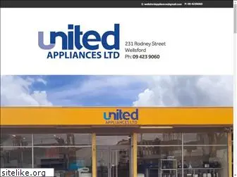 unitedappliances.co.nz