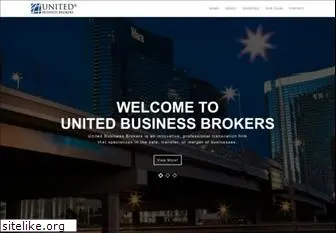 unitedbusinessbrokers.com