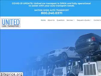 unitedcartransport.com