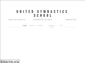 unitedgymnasticsschool.com