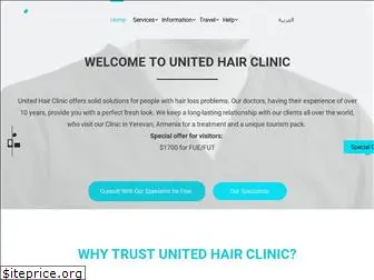 unitedhairclinic.com
