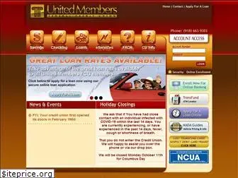 unitedmembersfcu.com