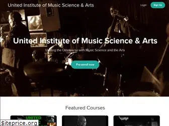 unitedmusicscience.com