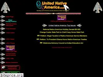 unitednativeamerica.com