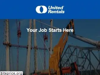 unitedrentals.com