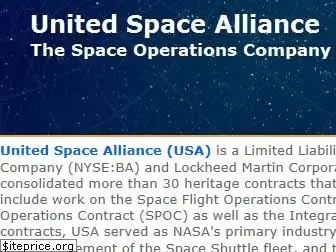 unitedspacealliance.com