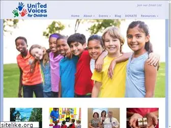 unitedvoicesforchildren.org